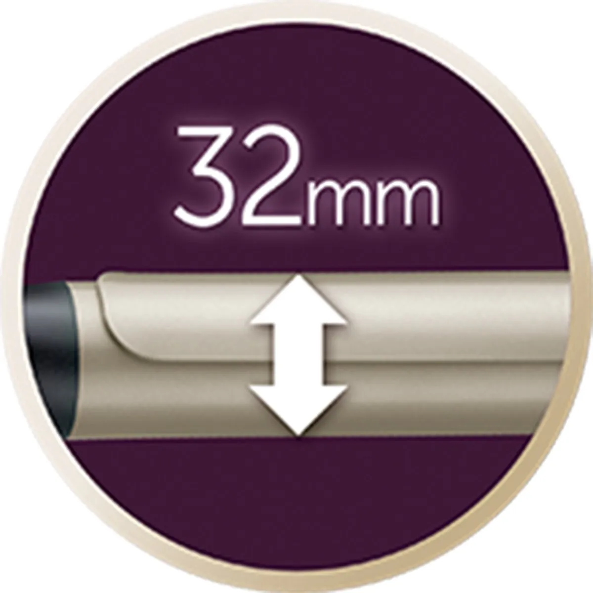 Remington CI8605 Krultang - Champagne