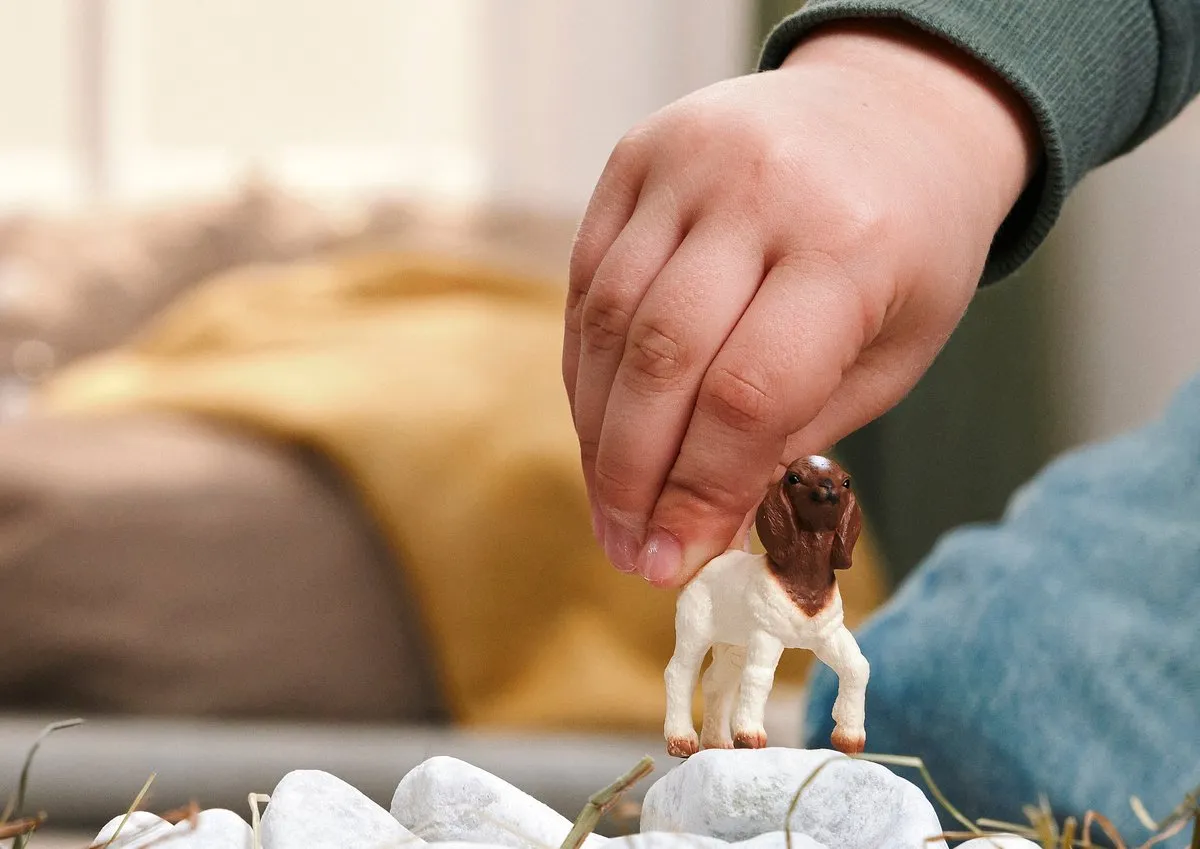 Schleich Farm World Boerbokje 14930 - Meerkleurig