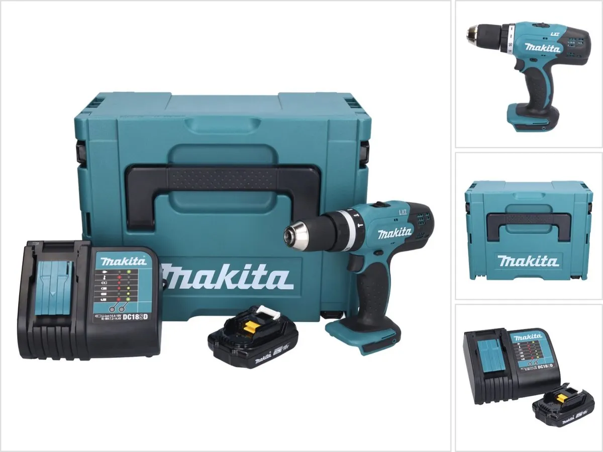Makita DHP453SY1J Klopboormachine 18V 42Nm