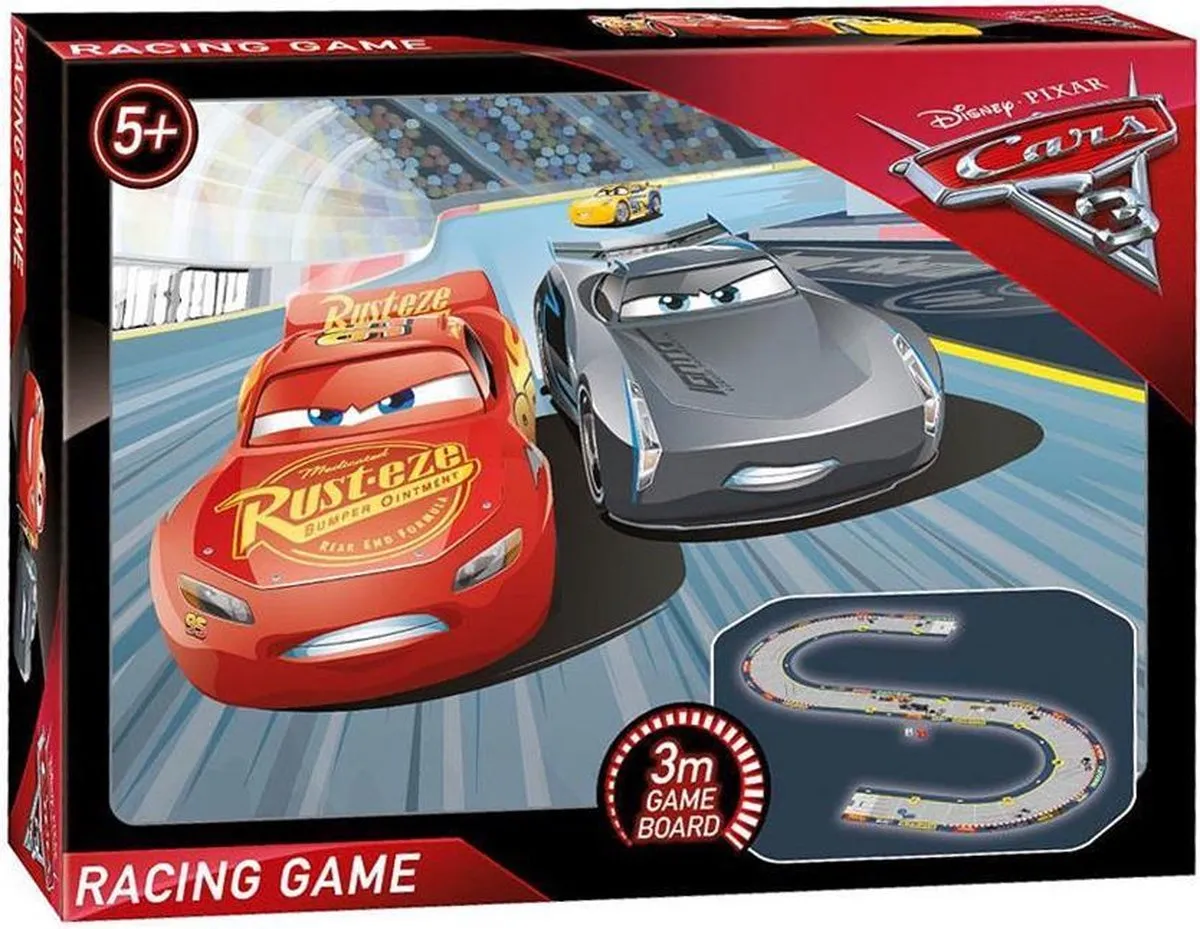Tactic Cars 3 Racing Game 54404 - 2-4 Spelers