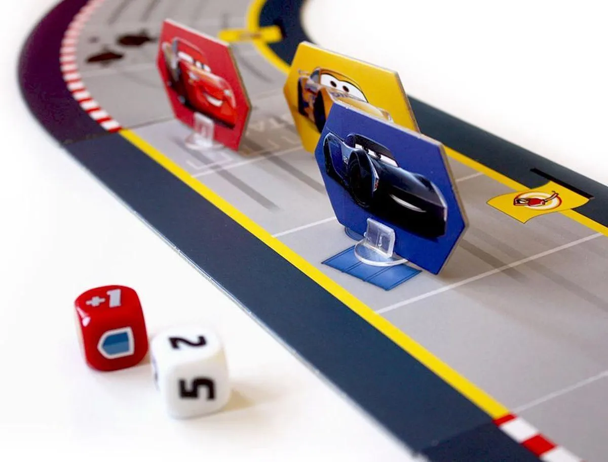 Tactic Cars 3 Racing Game 54404 - 2-4 Spelers
