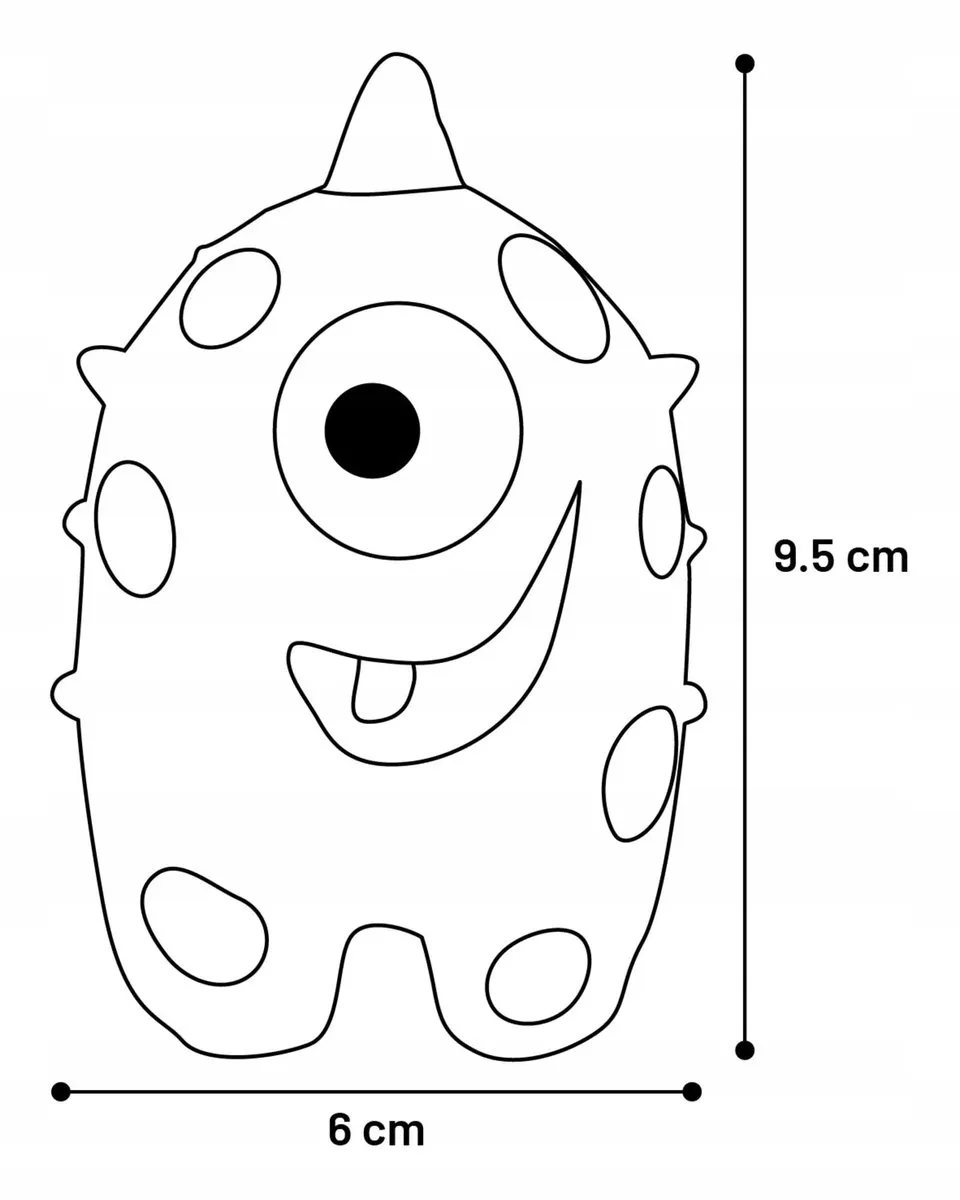 Flamingo Monster Latex Bal - 1 Stuk