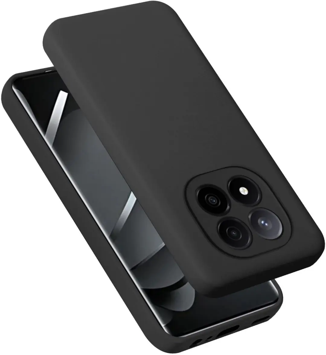 Cadorabo Hoesje geschikt voor Xiaomi Redmi Note 14 Pro 5G in LIQUID ZWART