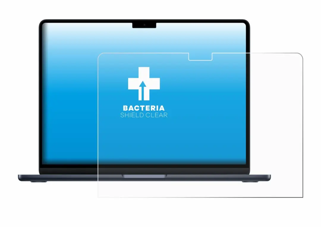 upscreen Screenprotector Apple MacBook Air 13 M5 - Transparant - afbeelding 5 van 6