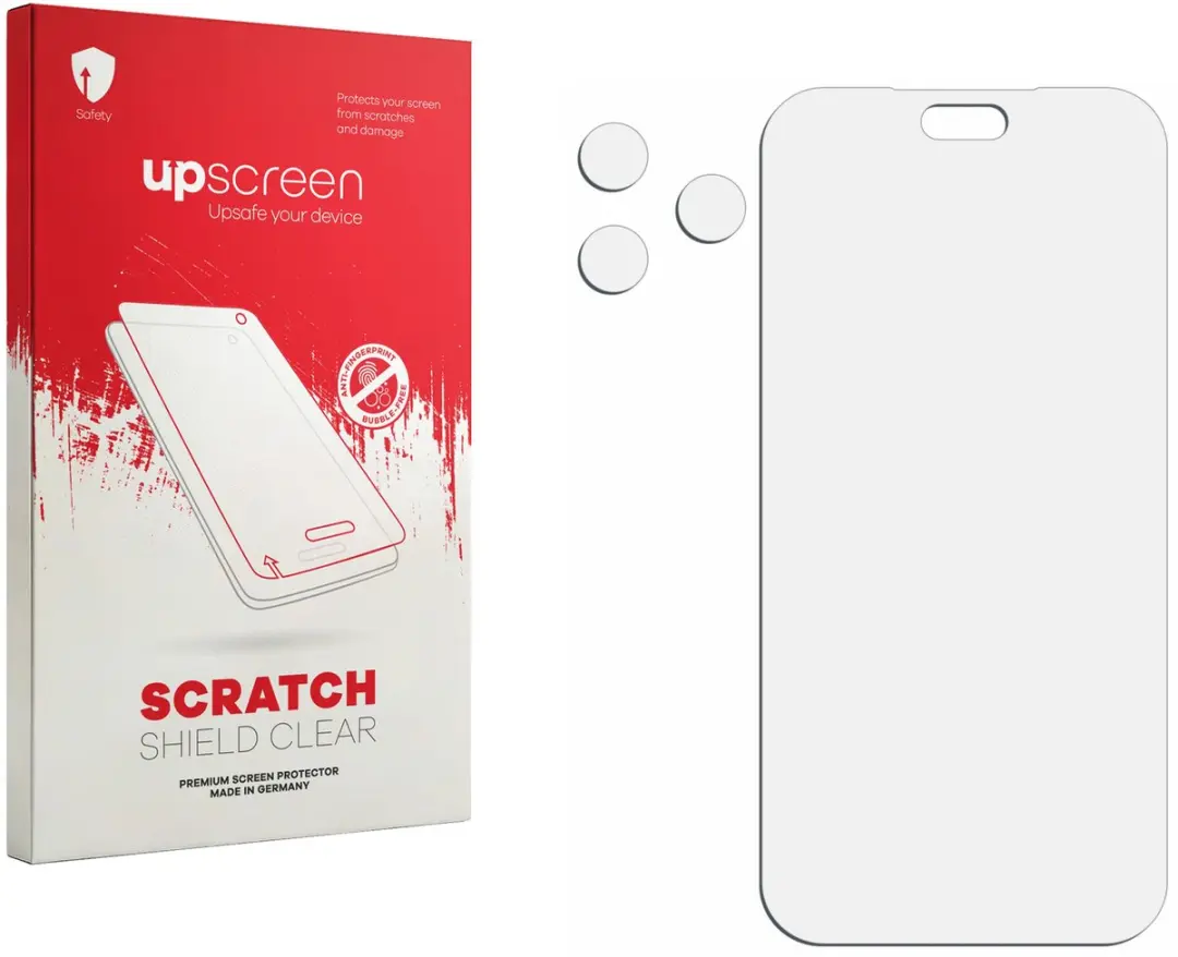 upscreen Screenprotector iPhone 18 Pro Max - Transparant - afbeelding 6 van 6