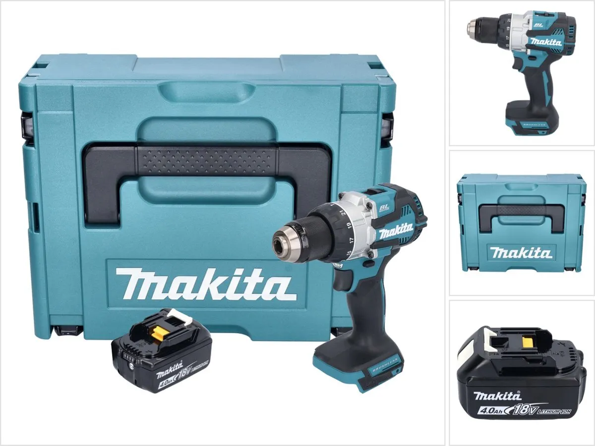 Makita DHP 489 M1J Klopboormachine 18V 73Nm