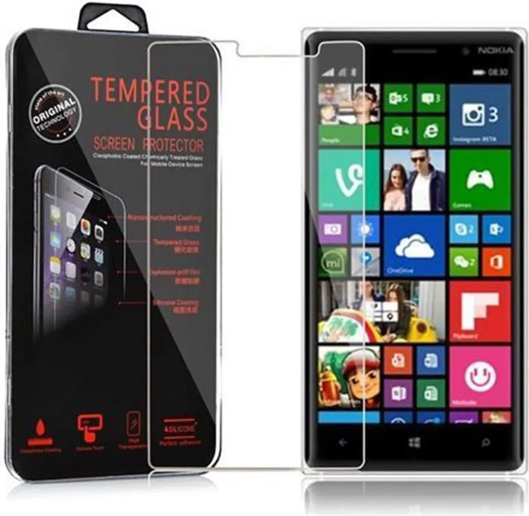 Cadorabo Screenprotector geschikt voor Nokia Lumia 830