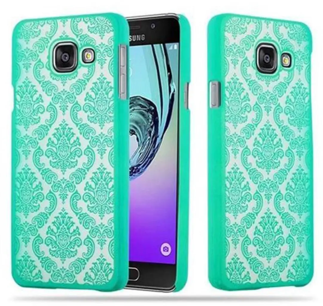 Cadorabo Hoesje geschikt voor Samsung Galaxy A3 2016 in GROEN