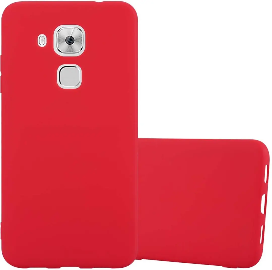Cadorabo Hoesje geschikt voor Huawei NOVA PLUS in CANDY ROOD