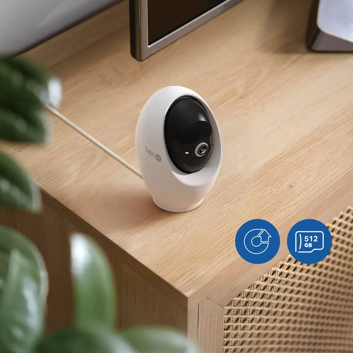 TP-Link Tapo C260 Beveiligingscamera 4K - Wit