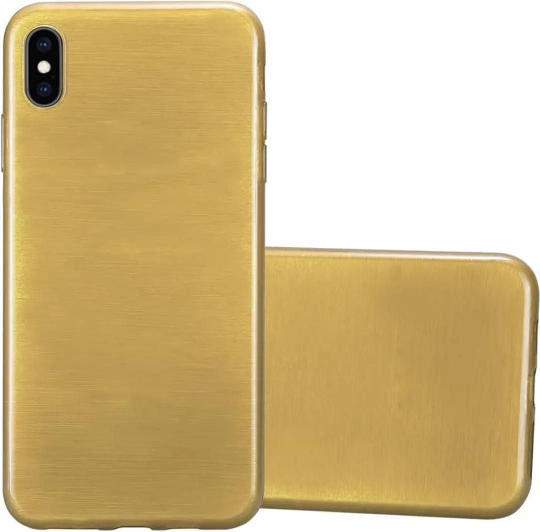 Cadorabo Hoesje geschikt voor Apple iPhone XS MAX in GOUD
