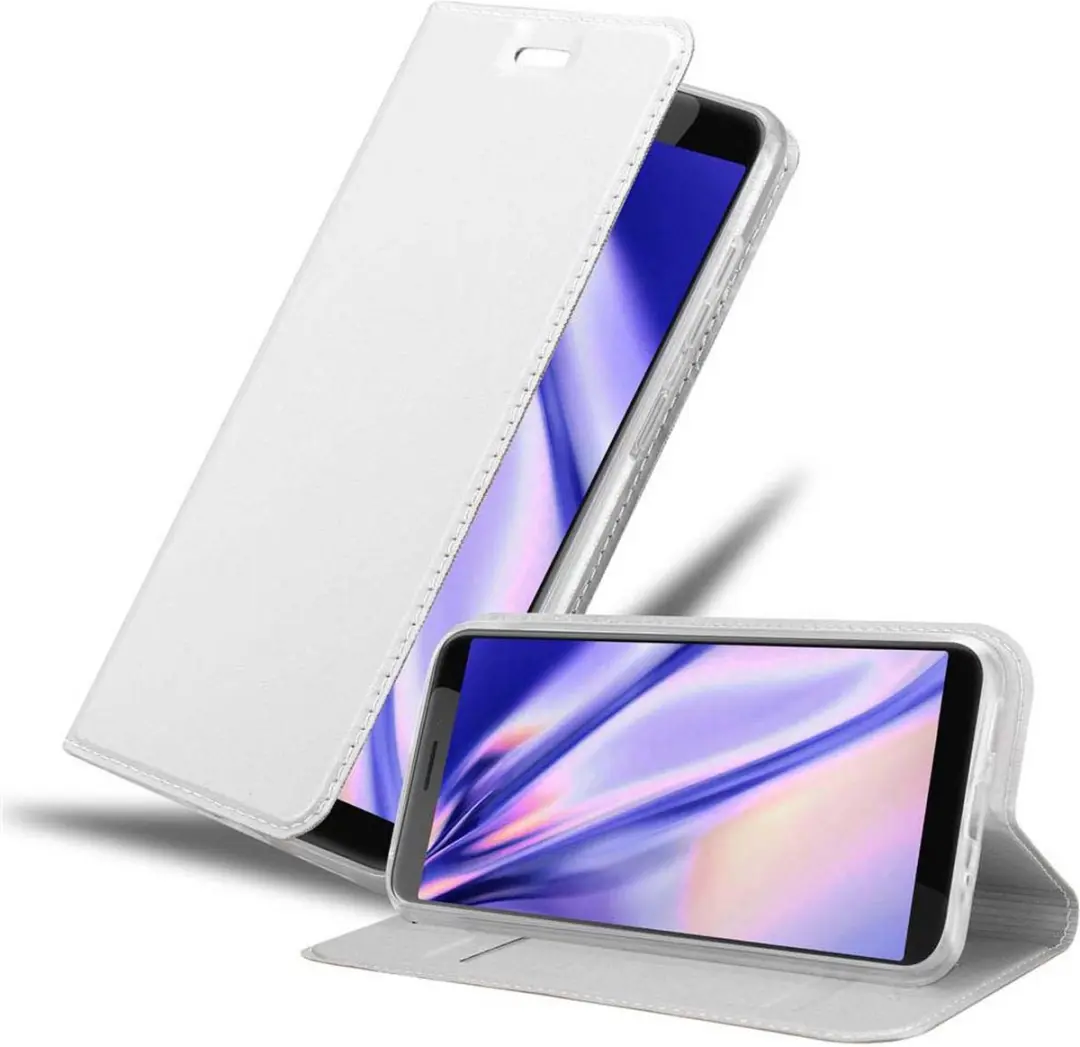 Cadorabo Hoesje geschikt voor HTC Desire 12 in CLASSY ZILVER