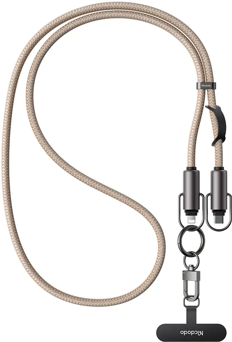 Luxe Telefoonkoord met USB-C naar Lightning Oplaadkabel