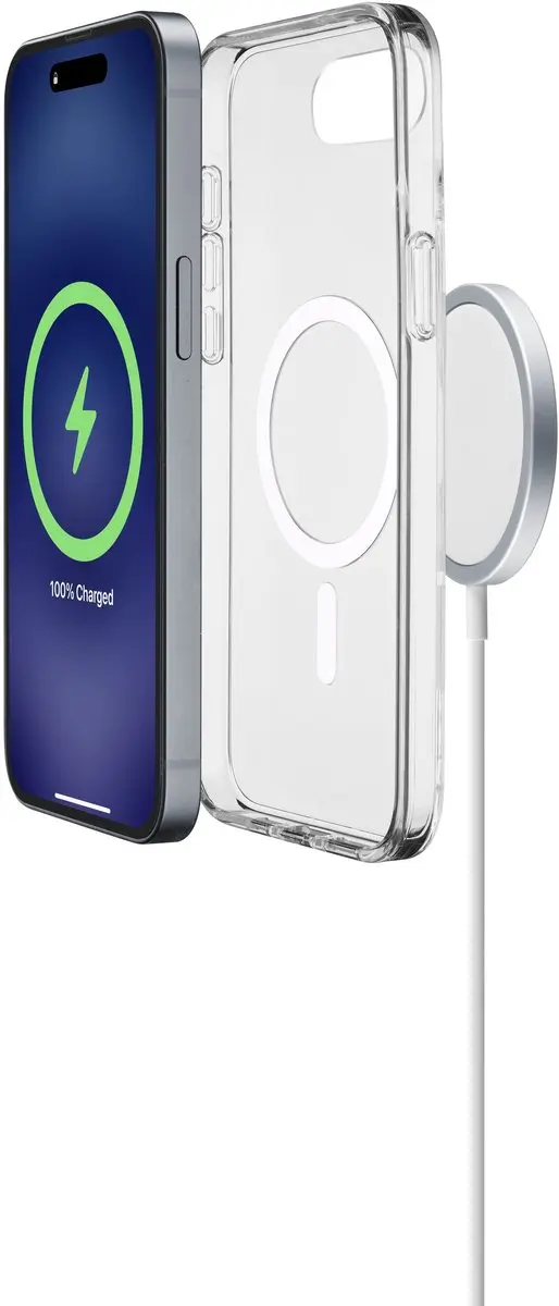 Cellularline Clear Mag Hoesje iPhone 16e - MagSafe - afbeelding 4 van 6
