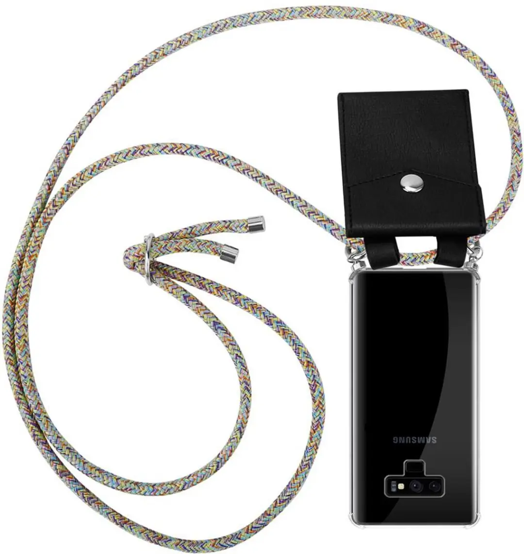 Cadorabo Hoesje geschikt voor Samsung Galaxy NOTE 9 in REGENBOOG