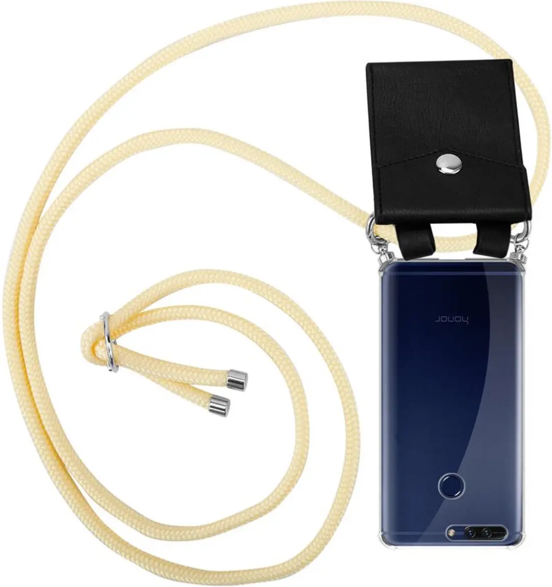 Cadorabo Hoesje geschikt voor Honor 8 PRO in ROOM BEIGE