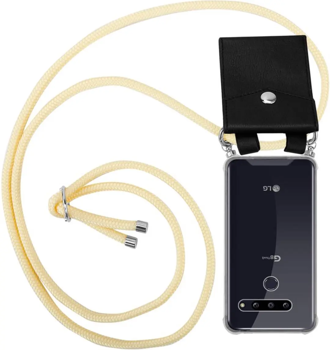 Cadorabo Hoesje geschikt voor LG G8 ThinQ in ROOM BEIGE