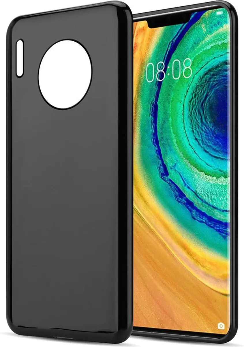 Cadorabo Hoesje geschikt voor Huawei MATE 30 PRO in ZWART