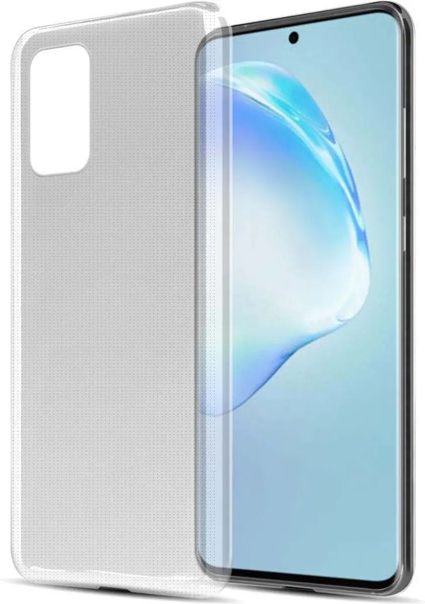 Cadorabo Hoesje geschikt voor Samsung Galaxy S20 PLUS in VOLLEDIG TRANSPARANT