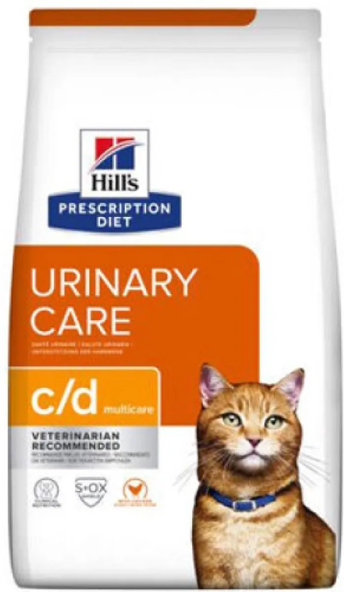Hill's Prescription Diet c/d Multicare Urine Kattenvoer Kip 8kg