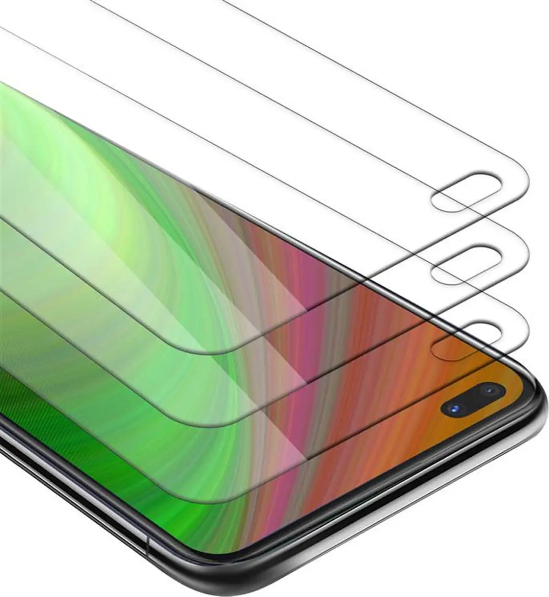 Cadorabo 3x Screenprotector geschikt voor Oppo A92s