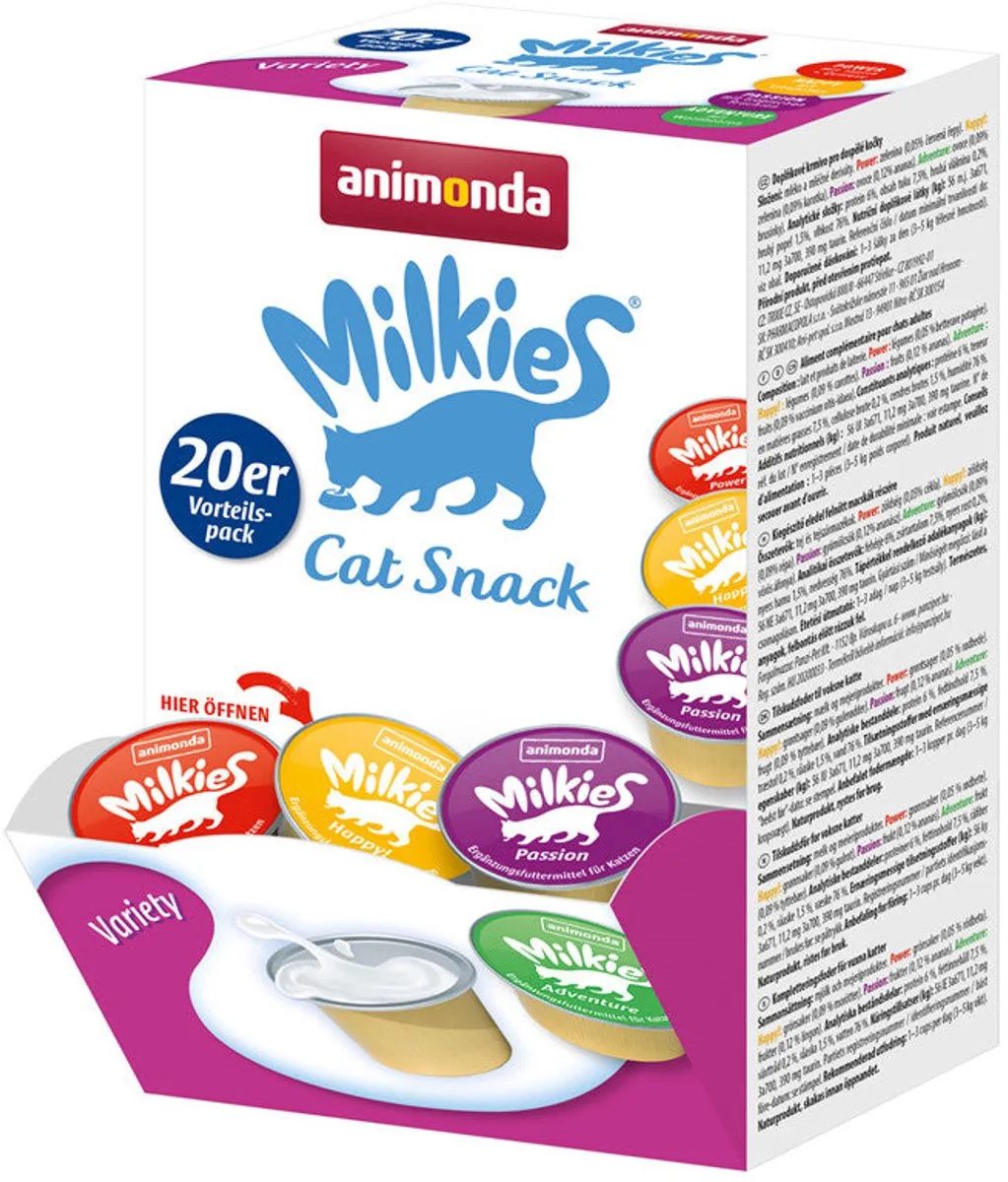 Animonda Milkies Variety Value Pack Kattensnacks - 20x15g