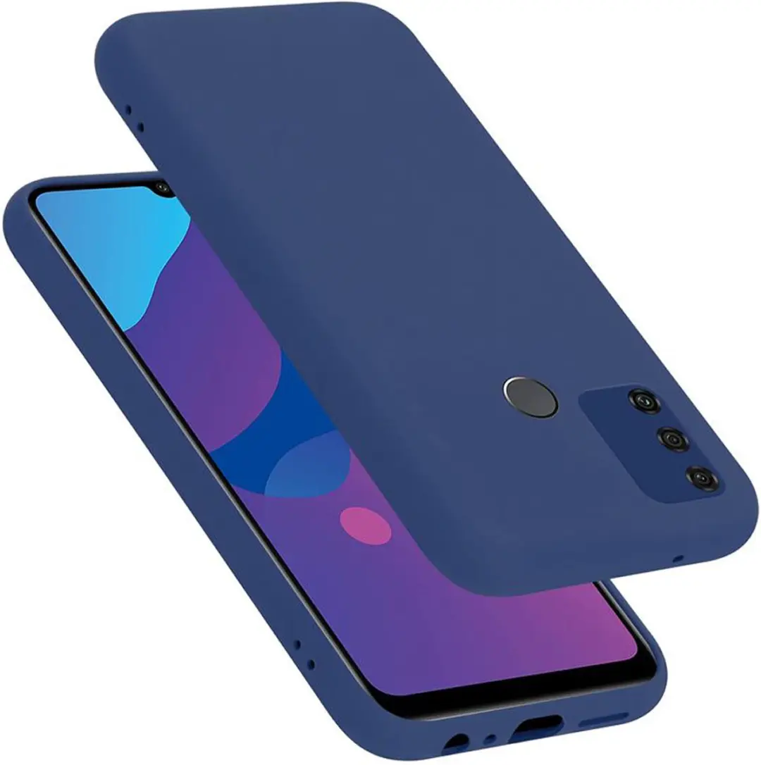 Cadorabo Hoesje geschikt voor Honor 9A in LIQUID BLAUW
