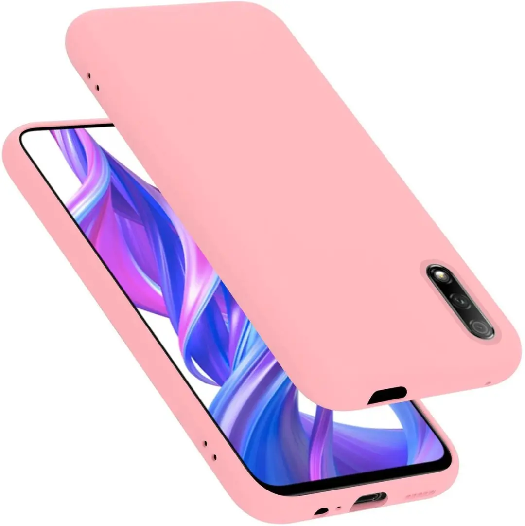 Cadorabo Hoesje geschikt voor Huawei Y9S in LIQUID ROZE