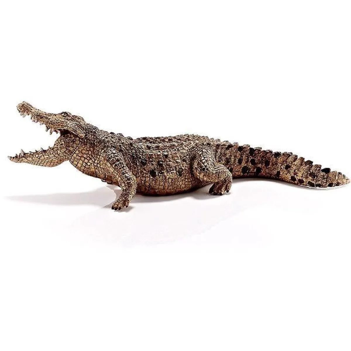 Schleich Krokodil Speelfiguur 14736 - Bruin