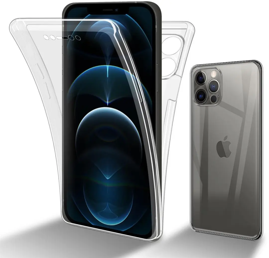 Cadorabo Hoesje geschikt voor Apple iPhone 13 in TRANSPARANT