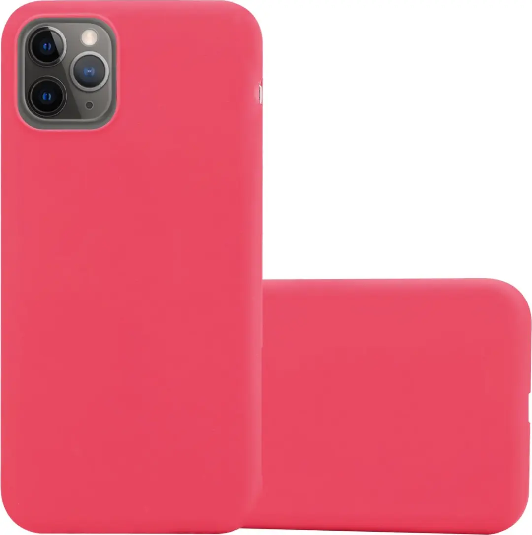 Cadorabo Hoesje geschikt voor Apple iPhone 13 MINI in CANDY ROOD