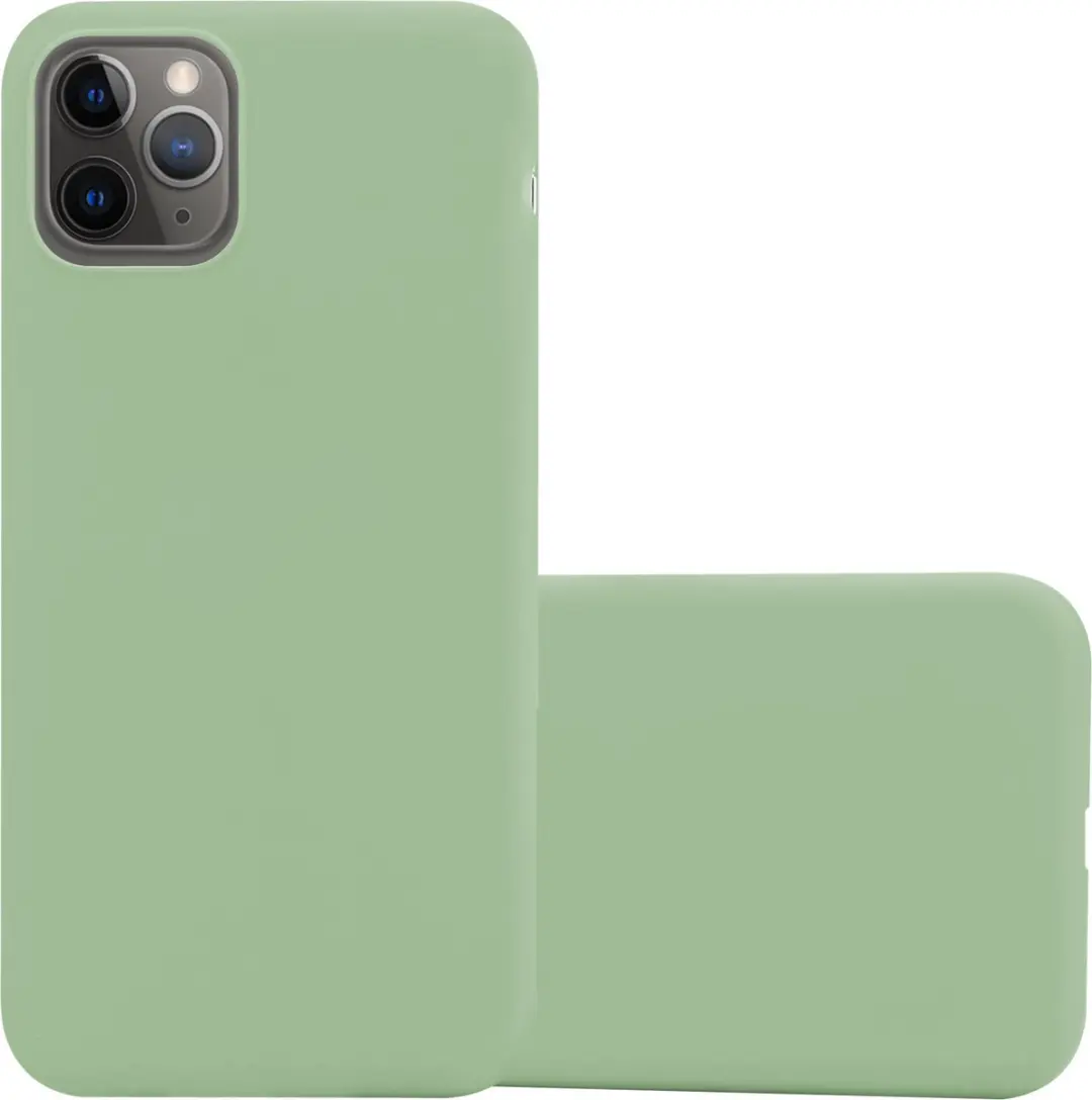 Cadorabo Hoesje geschikt voor Apple iPhone 13 PRO in CANDY PASTEL GROEN