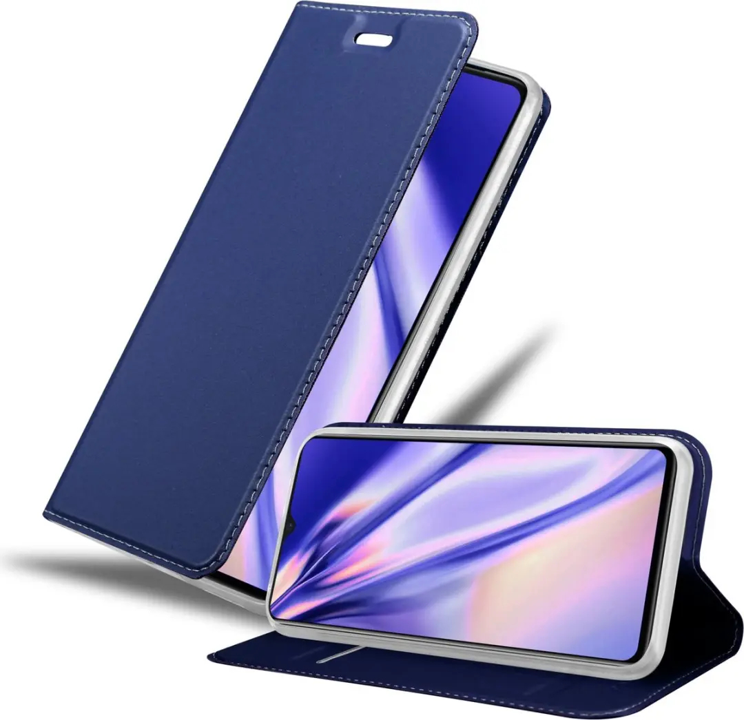 Cadorabo Hoesje geschikt voor Realme X2 PRO / Oppo Reno Ace in CLASSY DONKER BLA