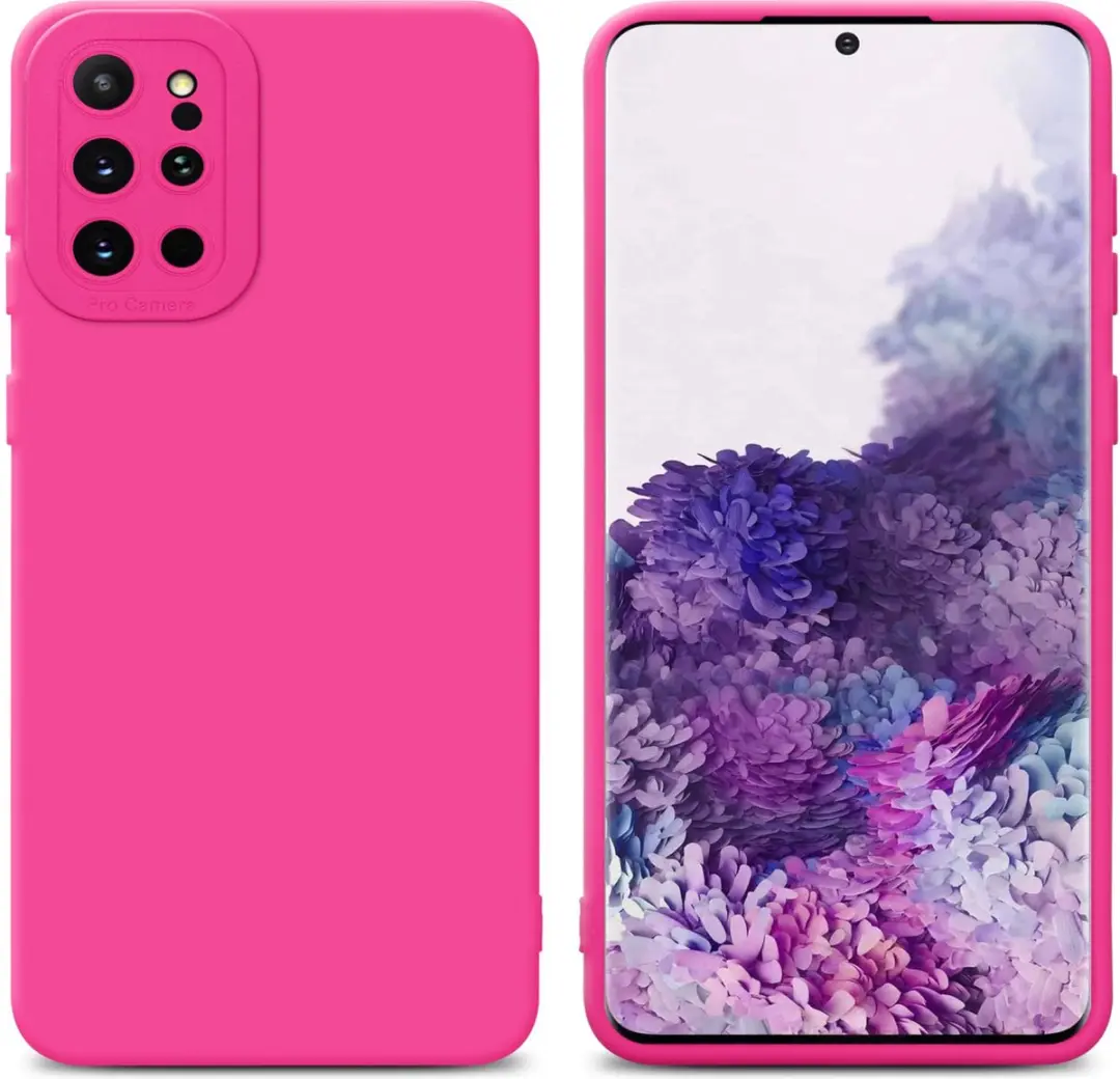 Cadorabo Hoesje geschikt voor Samsung Galaxy S20 PLUS in FLUID HOTPINK
