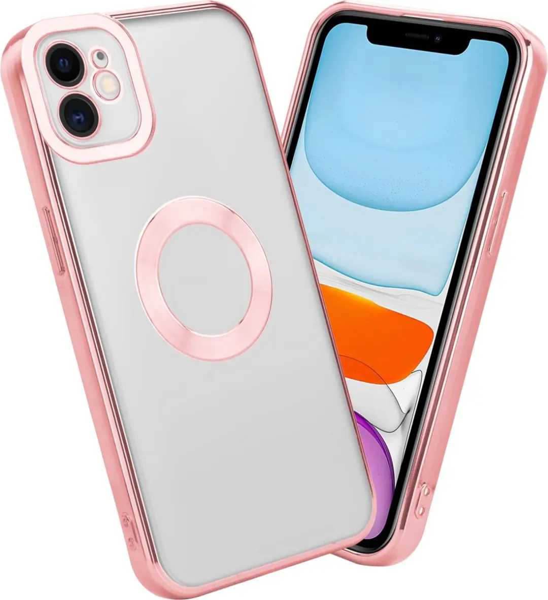 Cadorabo Hoesje geschikt voor Apple iPhone 11 in Transparant