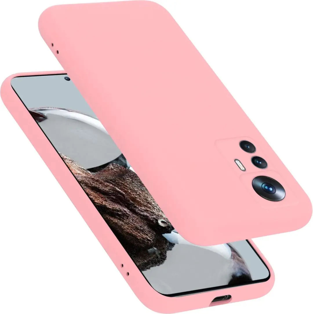 Cadorabo Hoesje geschikt voor Xiaomi 12T / 12T PRO in LIQUID ROZE