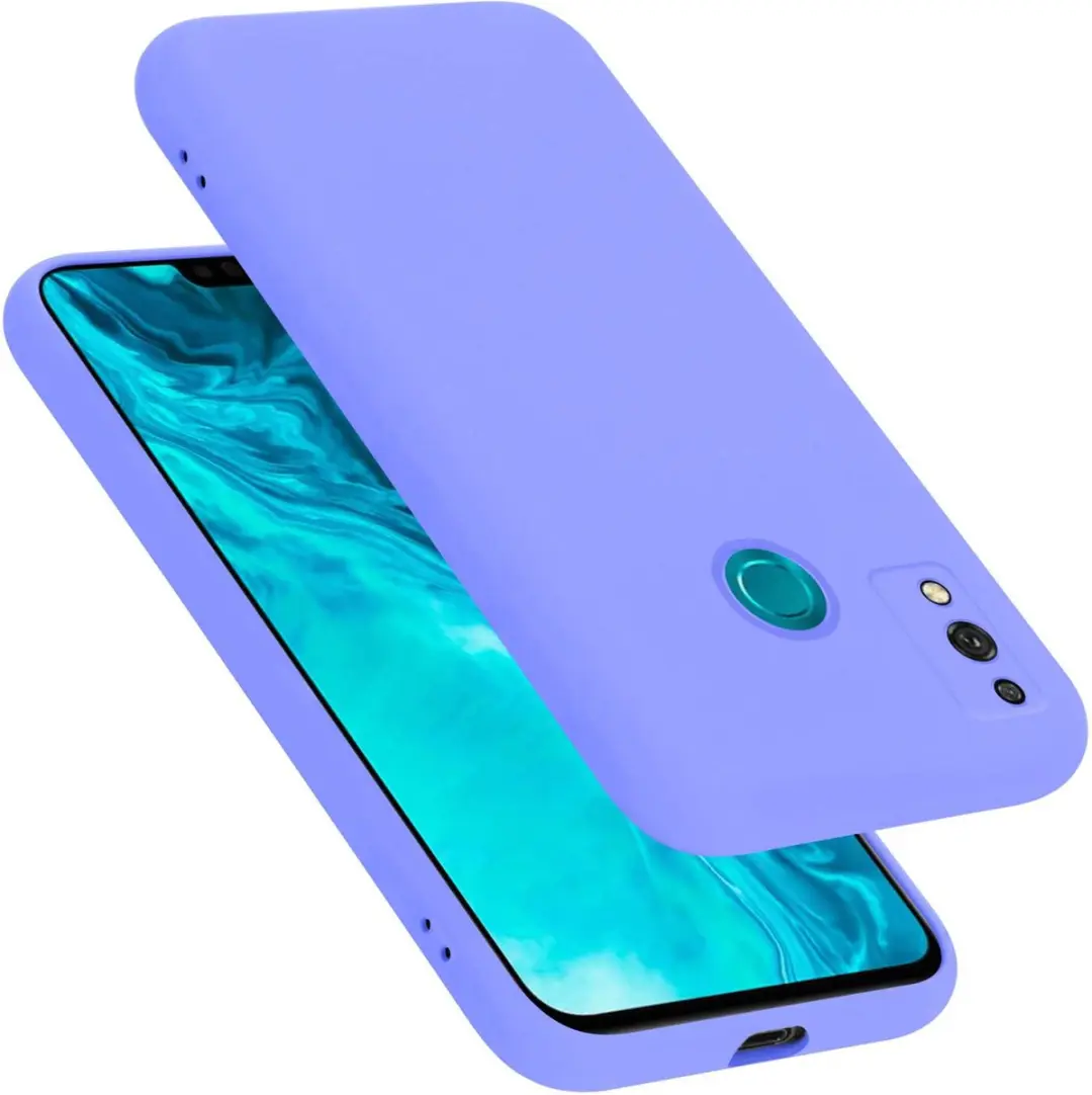 Cadorabo Hoesje geschikt voor Honor 9X LITE in LIQUID LICHT PAARS
