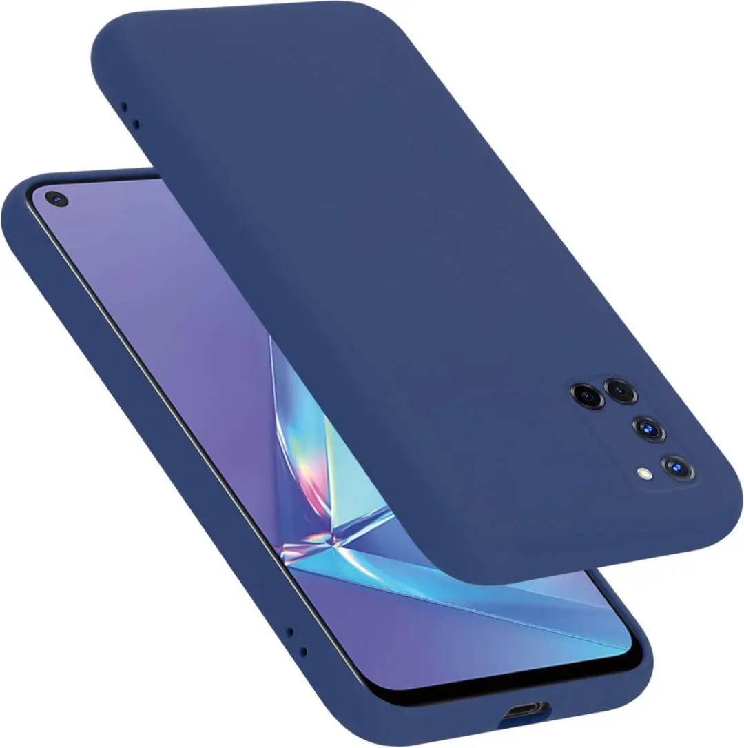 Cadorabo Hoesje geschikt voor Oppo A52 in LIQUID BLAUW