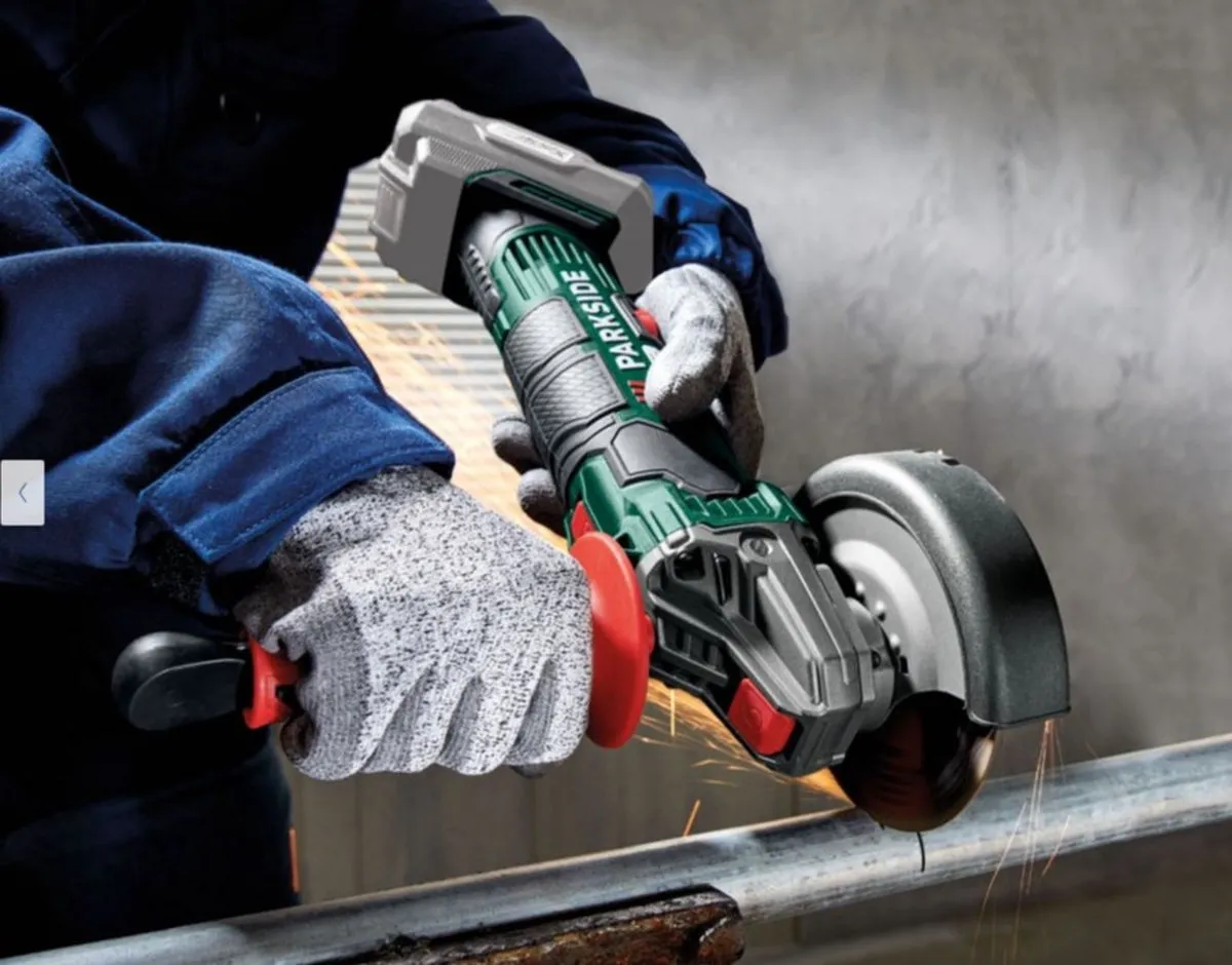 PARKSIDE PWSA 20-Li C3 Haakse Accuslijper 20V - 115mm - Groen/Zwart