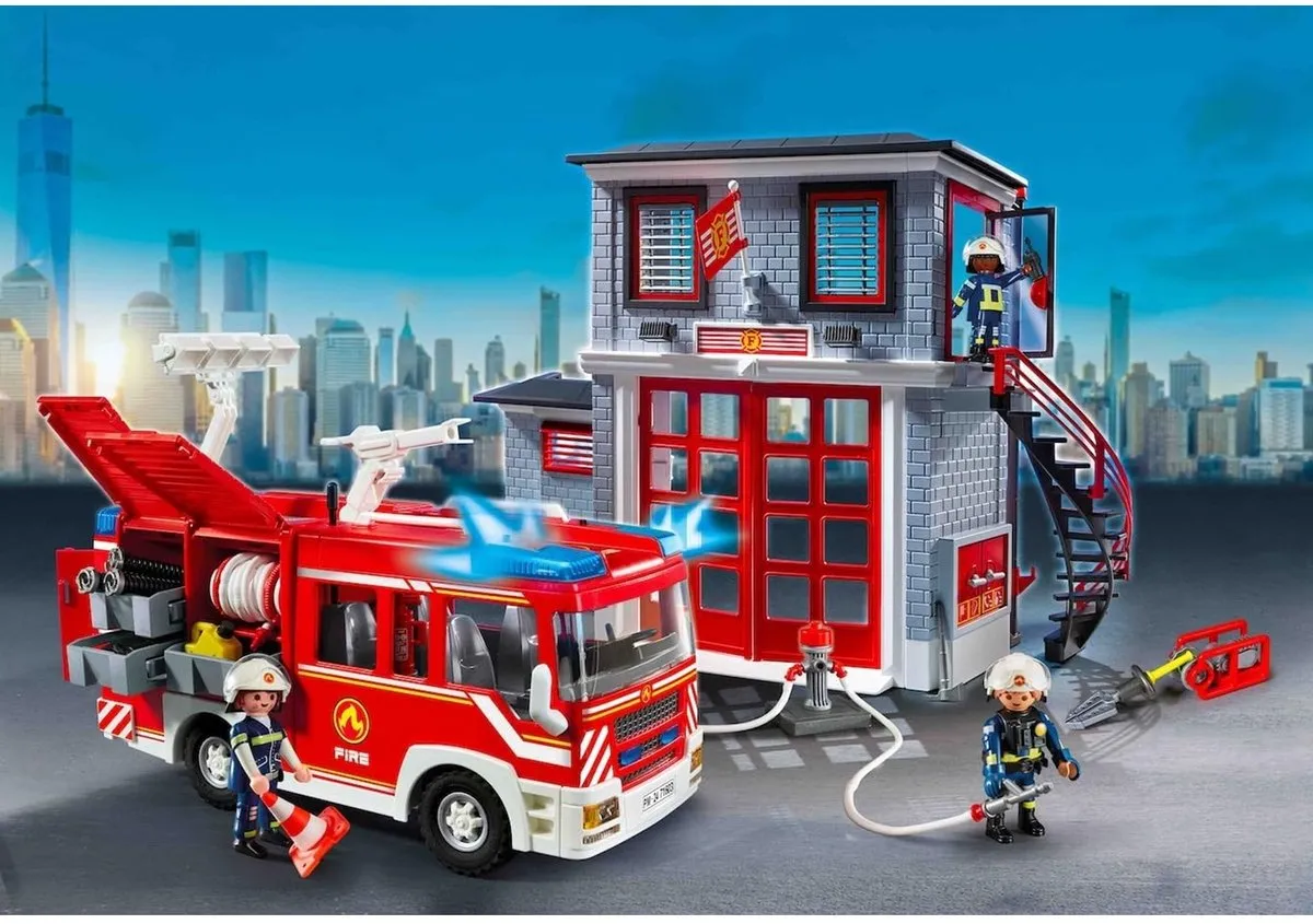 Playmobil Action Heroes Brandweer Megaset 71603 - Multicolor
