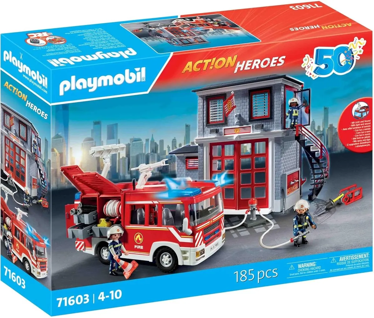 Playmobil Action Heroes Brandweer Megaset 71603