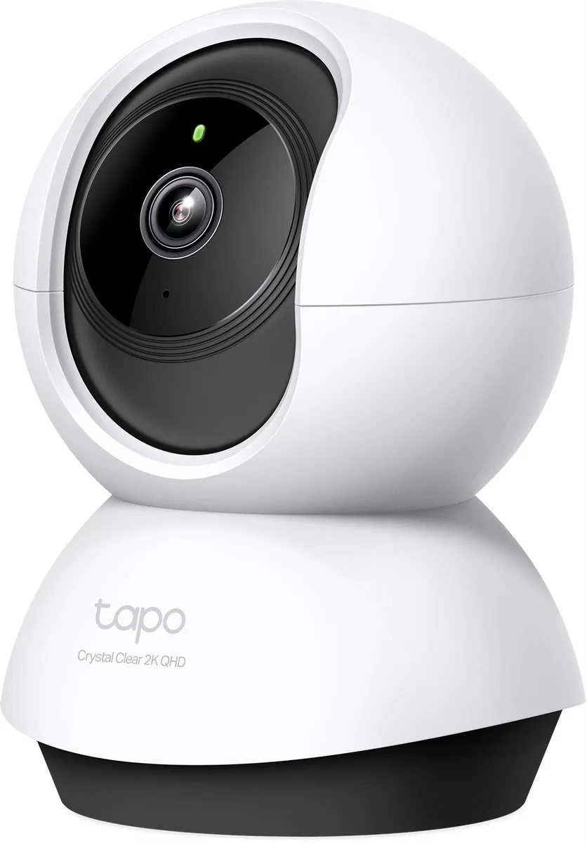 TP-Link Tapo C220 Beveiligingscamera - 2K Pan Tilt - Zwart
