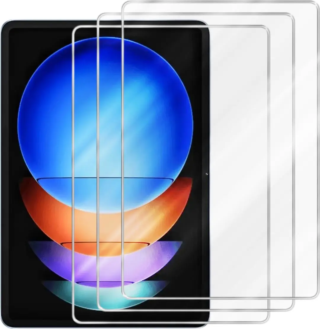 Cadorabo 3x Screenprotector geschikt voor Xiaomi Pad 6S Pro 12.4 in KRISTALHELDE