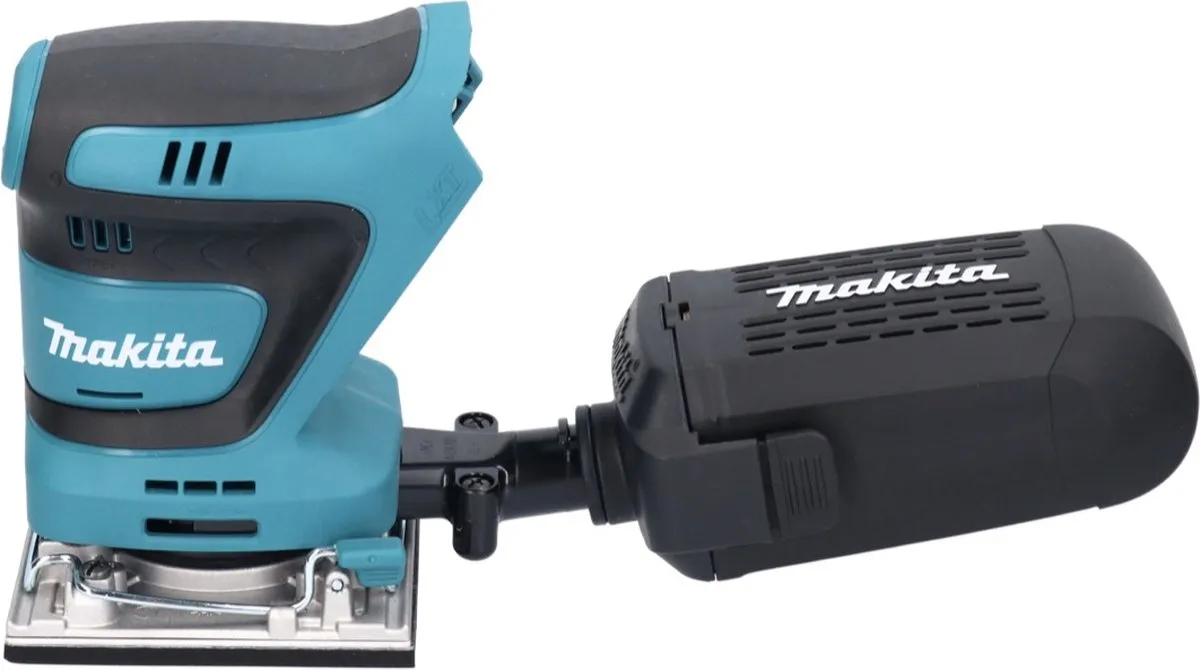 Makita DBO482RM1J Accuschuurmachine 18V 112x102mm - met accu 4.0Ah & lader