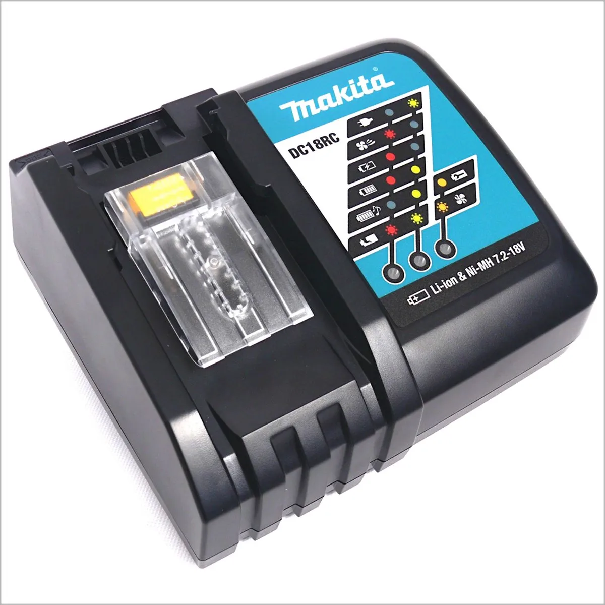 Makita DHP 453 RF1J Klopboormachine 18V - 42Nm - 2 snelheden - MAKPAC - afbeelding 5 van 5