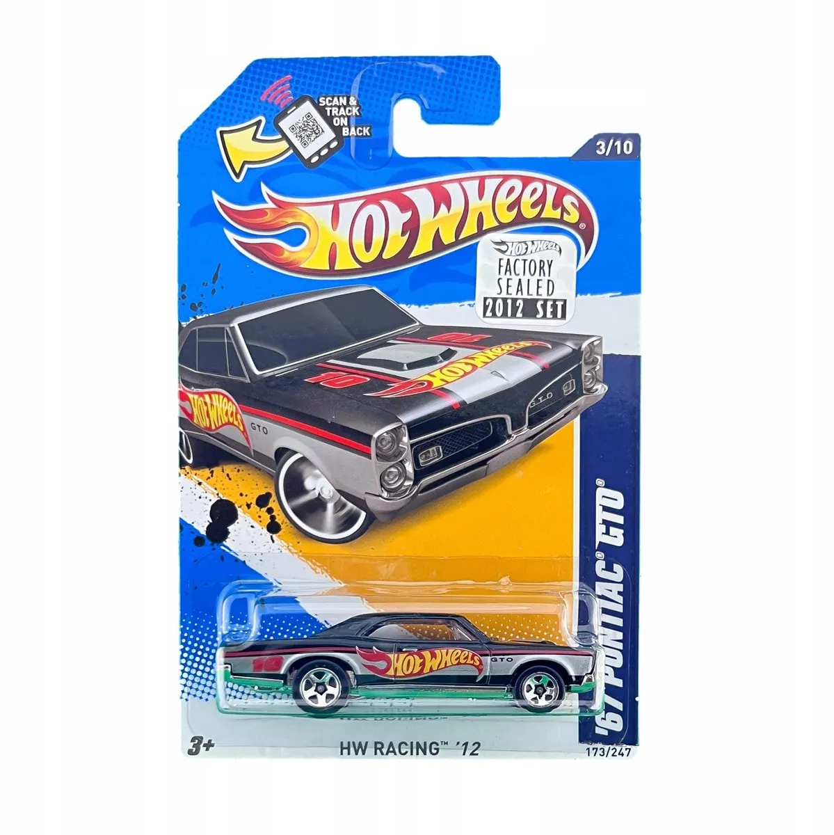 Hot Wheels '67 Pontiac GTO 1:64