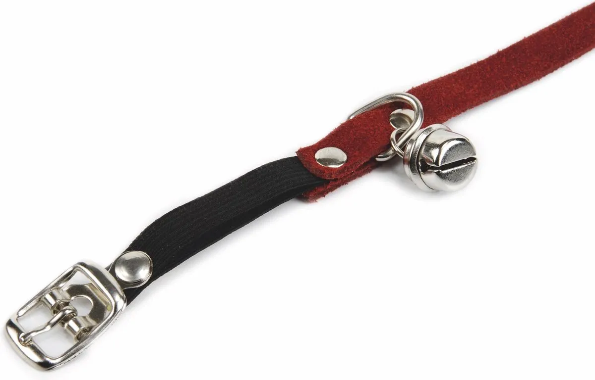 Beeztees Kattenbandje Suede - Rood
