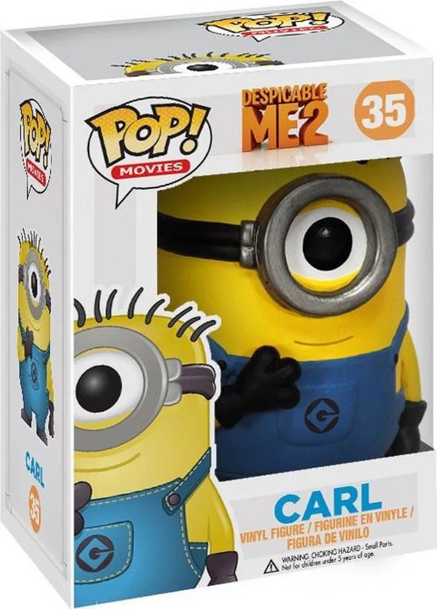 Funko Despicable Me 2 Carl - 3370 Meerkleurig - afbeelding 2 van 3