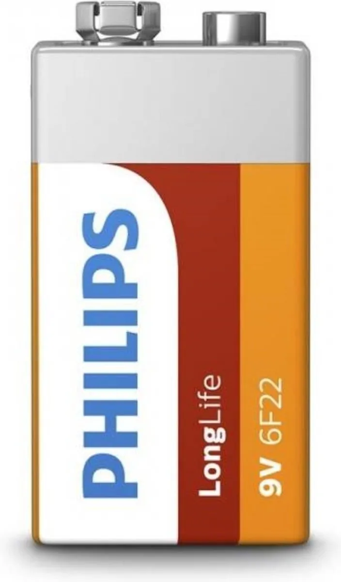 Philips 9V Longlife Batterij TA-19956