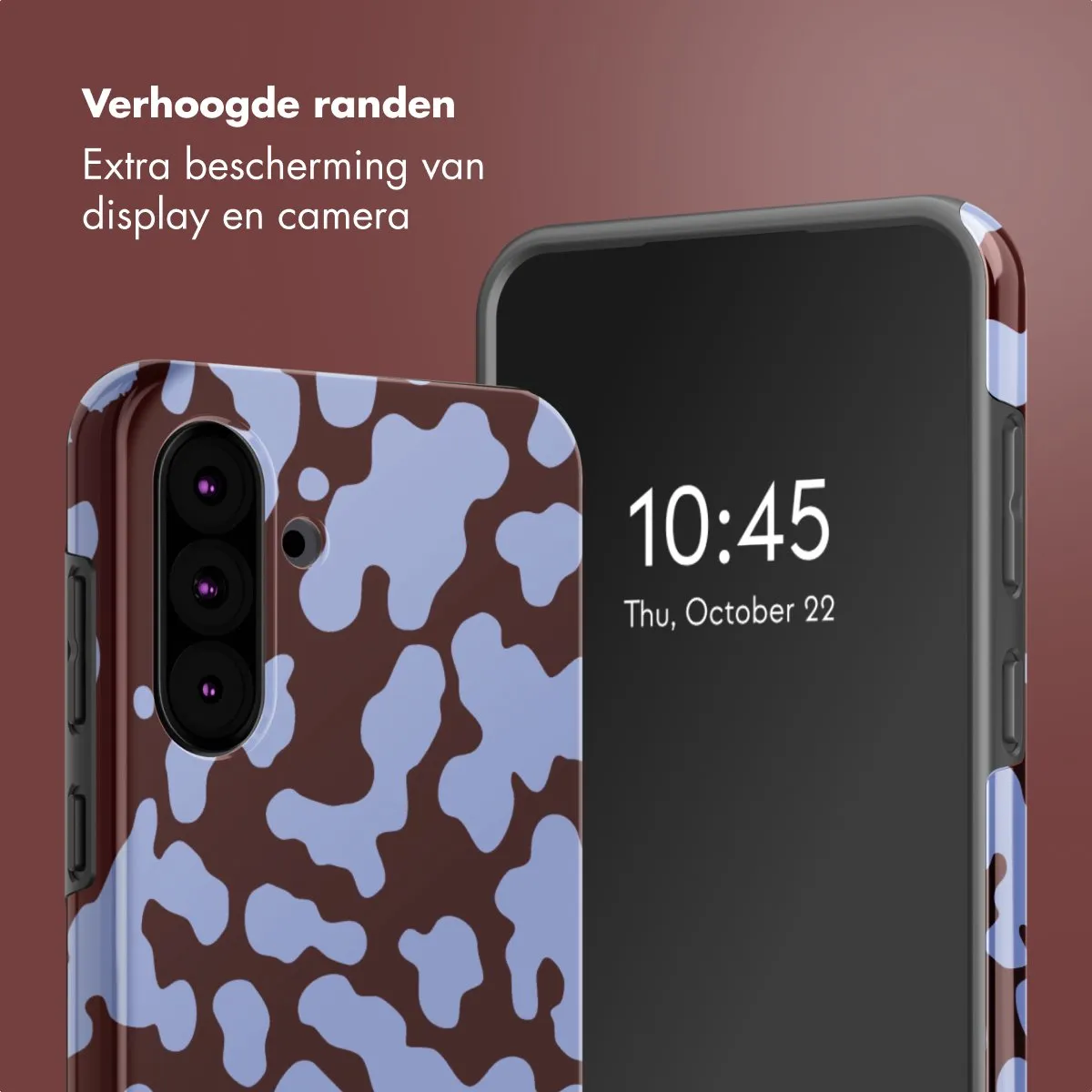 Selencia Hoesje Samsung Galaxy A36/A56 - Moo'd Lavender Glow